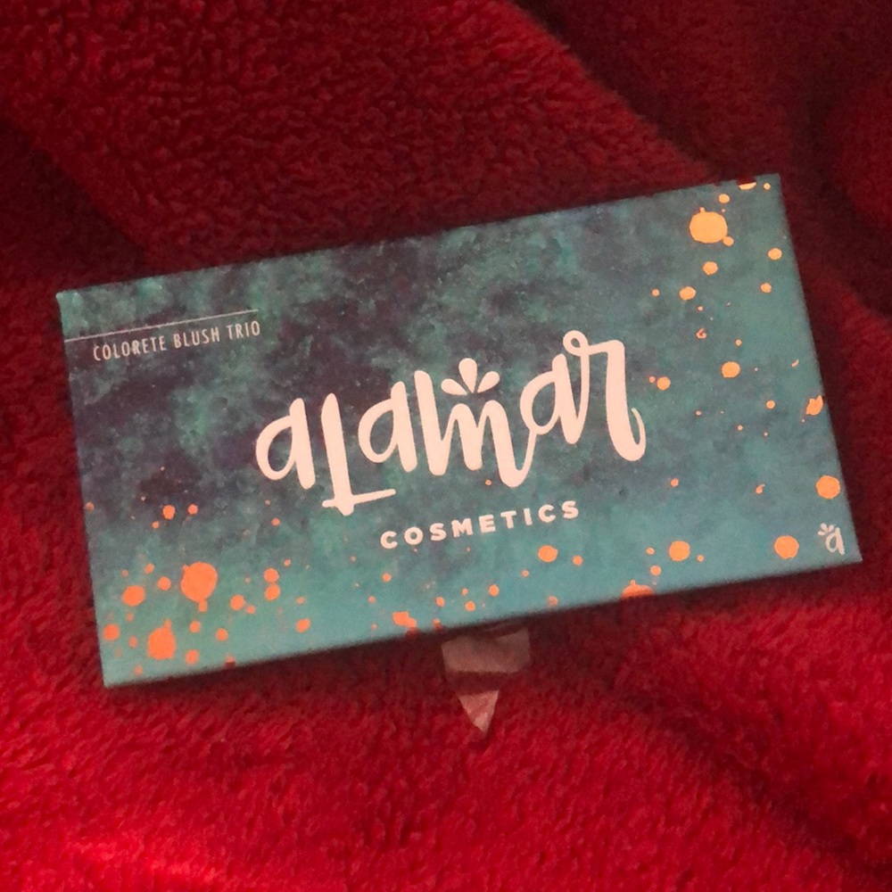 Alamar cosmetics colorete blush trio (light)